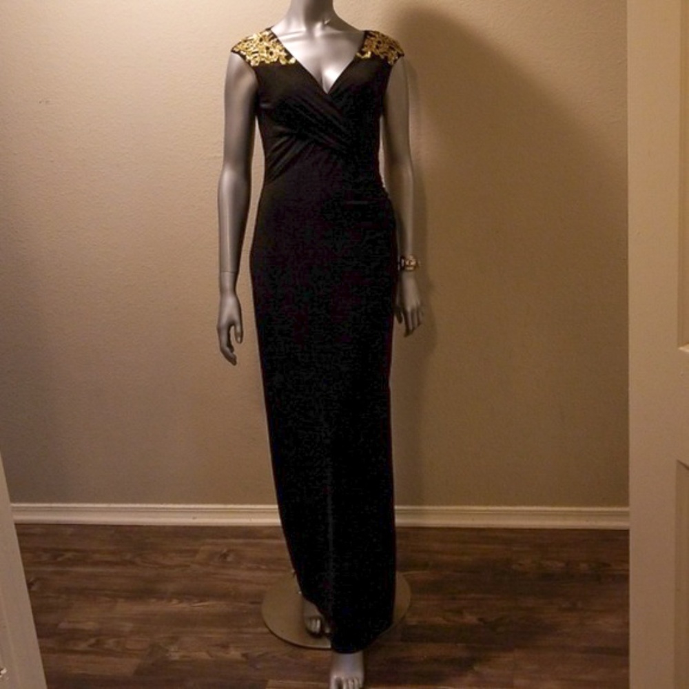 Ralph Lauren full length evening dress